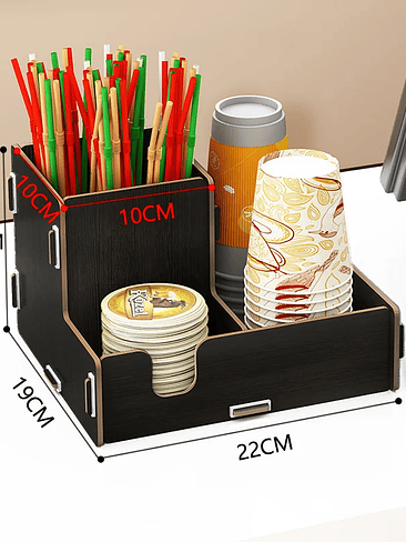 ☕ Organizador Multiuso para Cafetería, Cocina o Negocio – Orden Profesional en tu Espacio 19