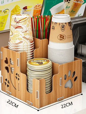 ☕ Organizador Multiuso para Cafetería, Cocina o Negocio – Orden Profesional en tu Espacio 20