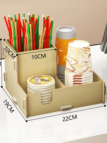 ☕ Organizador Multiuso para Cafetería, Cocina o Negocio – Orden Profesional en tu Espacio 22