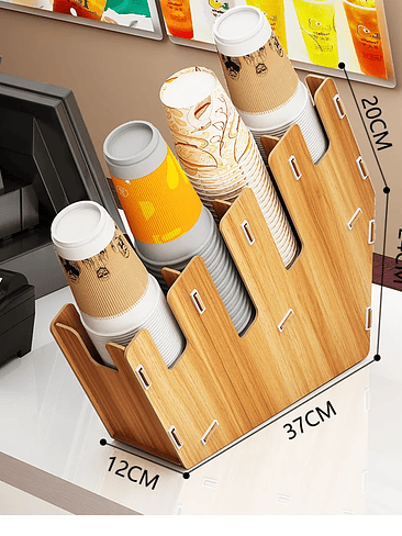 ☕ Organizador Multiuso para Cafetería, Cocina o Negocio – Orden Profesional en tu Espacio 30