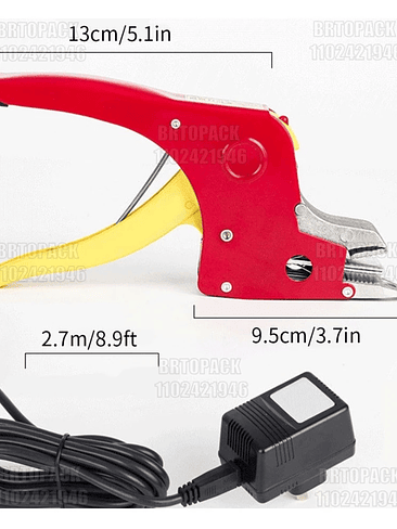 Electric Strapping Machine Heating Piler Welding Sealer PP Strapping Tool Manual Banding Hand Seal Strapper 220V/110V 5