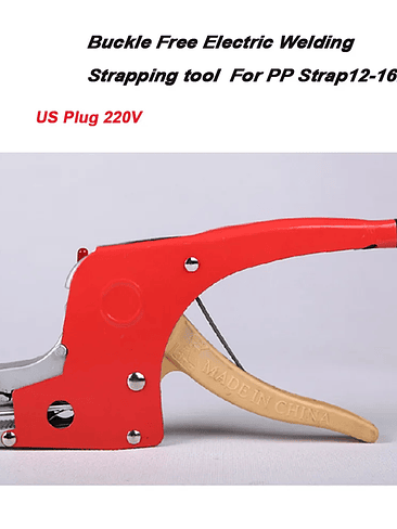 Electric Strapping Machine Heating Piler Welding Sealer PP Strapping Tool Manual Banding Hand Seal Strapper 220V/110V 9