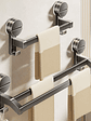 🛁✨ TOALLERO DE PARED ACERO INOXIDABLE – ELEGANCIA, RESISTENCIA Y FUNCIONALIDAD ✨🛁 - Miniatura 1