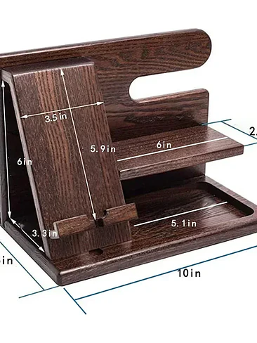 🔥🪵 ¡ORGANIZADOR MULTIFUNCIONAL DE ESCRITORIO DE MADERA PREMIUM! 🪵🔥 6