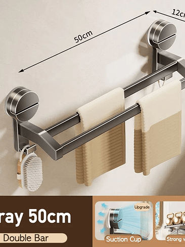 🛁✨ TOALLERO DE PARED ACERO INOXIDABLE – ELEGANCIA, RESISTENCIA Y FUNCIONALIDAD ✨🛁 7