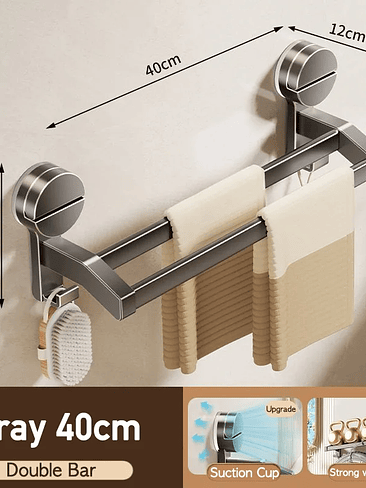 🛁✨ TOALLERO DE PARED ACERO INOXIDABLE – ELEGANCIA, RESISTENCIA Y FUNCIONALIDAD ✨🛁 9