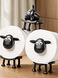 🐑 PORTA PAPEL HIGIÉNICO DISEÑO OVEJA DOBLE – ORIGINAL Y DECORATIVO - Miniatura 2
