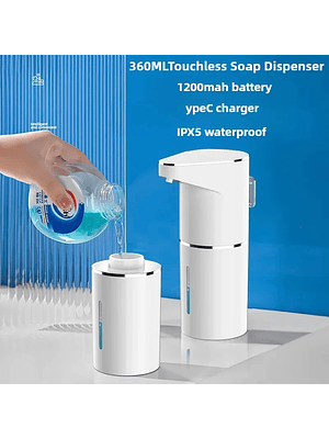 ✨ DISPENSADOR AUTOMÁTICO DE JABÓN CON SENSOR INFRARROJO