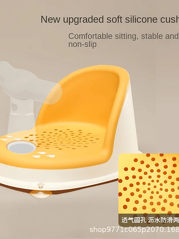 👶🛁 ¡¡¡ASIENTO DE BAÑO PARA BEBÉ ANTIDESLIZANTE – SEGURIDAD Y COMODIDAD TOTAL!!! 🛁👶 4