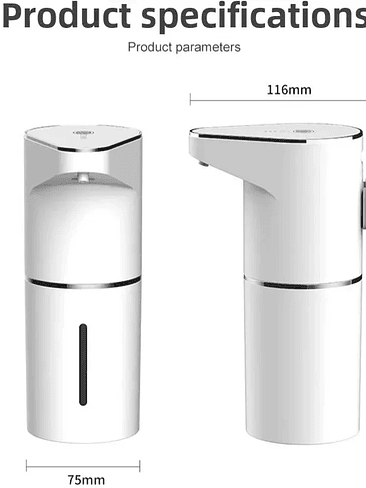 ✨ DISPENSADOR AUTOMÁTICO DE JABÓN CON SENSOR INFRARROJO 4