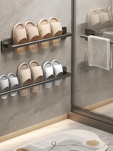 🚿 Toallero Adhesivo de Pared – ¡Instalación sin Perforaciones! 4