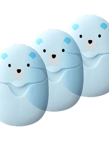 🧼✨ PORTA JABÓN CON LÁMINAS DE JABÓN INDIVIDUALES – 50 PIEZAS 11