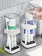 🦷 DISPENSADOR AUTOMÁTICO DE PASTA DENTAL + PORTA CEPILLOS SQUARE - Miniatura 1