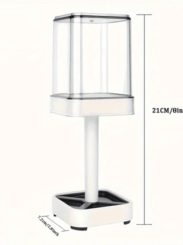 🦷 DISPENSADOR AUTOMÁTICO DE PASTA DENTAL + PORTA CEPILLOS SQUARE 5