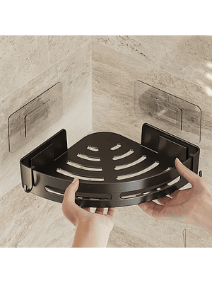 🛁✨ ¡¡¡REPISA ESQUINERA DOBLE DE BAÑO – MÁXIMA ORGANIZACIÓN CON ESTILO PREMIUM!!! ✨🛁