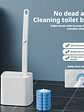 🚽✨ KIT ESCOBILLA WC + DISPENSADOR DE PASTILLAS LIMPIADORAS – LIMPIEZA MODERNA Y SIN DESORDEN ✨🚽 - Miniatura 4