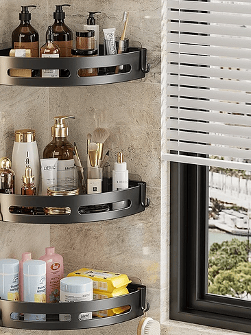 🛁✨ ¡¡¡REPISA ESQUINERA DOBLE DE BAÑO – MÁXIMA ORGANIZACIÓN CON ESTILO PREMIUM!!! ✨🛁 4