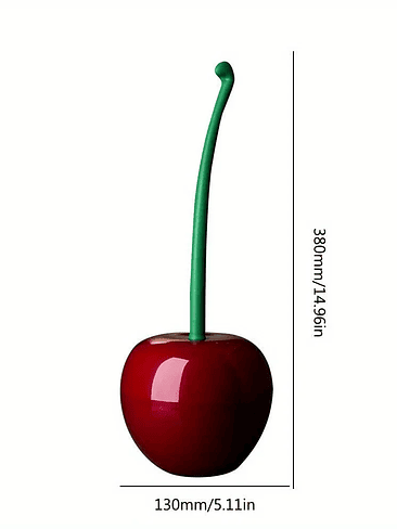 🔥🍒 ¡¡¡CEPILLO SANITARIO DISEÑO CEREZA 2 EN 1 – DECORACIÓN + LIMPIEZA EN UN SOLO PRODUCTO!!! 🍒🔥 🚽✨ Convierte tu baño en un espacio moderno, elegante y divertido con este innovador cepillo sanitari 6