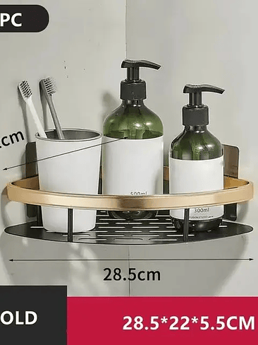 🛁🔥 ¡¡¡REPISA ORGANIZADORA DE BAÑO SIN PERFORACIÓN – RESISTENTE, MODERNA Y ULTRA PRÁCTICA!!! 🔥🛁 14