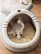 🐱🏠 CAMA CUEVA PREMIUM PARA GATOS – DISEÑO ACOGEDOR Y DIVERTIDO - Miniatura 7