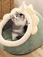 🐱🏠 CAMA CUEVA PREMIUM PARA GATOS – DISEÑO ACOGEDOR Y DIVERTIDO - Miniatura 9
