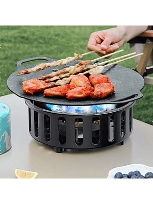 🔥 COCINILLA A GAS PORTÁTIL MULTI QUEMADORES – POTENCIA PROFESIONAL PARA TUS AVENTURAS