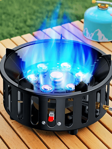 🔥 COCINILLA A GAS PORTÁTIL MULTI QUEMADORES – POTENCIA PROFESIONAL PARA TUS AVENTURAS 5