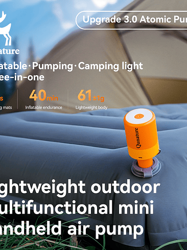 🔥 BOMBA DE AIRE PORTÁTIL QUNATURE 3.0 – ULTRACOMPACTA Y POTENTE 🔥 2