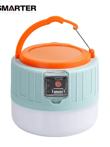 🔆 LÁMPARA SOLAR PORTÁTIL CON POWER BANK Y DISPLAY DIGITAL 🔆 4