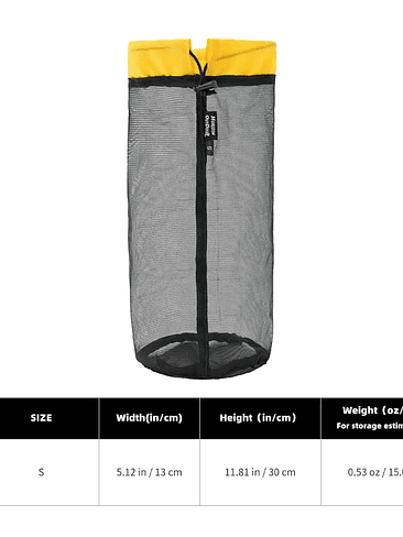 🏕️ ULTRALIGHT MESH STUFF SACK – ORGANIZA, RESPIRA Y VIAJA MÁS LIVIANO 11