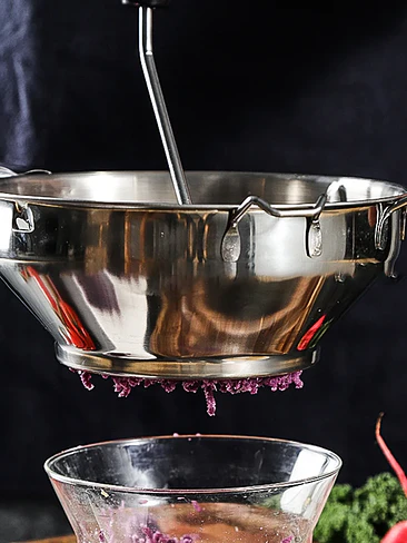 🔥🥔 ¡PRENSA / PASAPURÉ DE ACERO INOXIDABLE MULTIFUNCIONAL! 🥔🔥 3