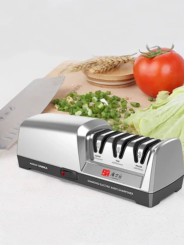 🔥🔪 ¡AFILADOR ELÉCTRICO DE CUCHILLOS DIAMOND PRO TAIDEA! 🔪🔥 6