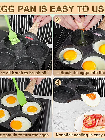 🔥🍳 ¡SARTÉN MULTIFUNCIONAL ANTIADHERENTE 4 EN 1! 🍳🔥 5