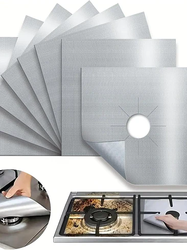 🔥🛡️ ¡PROTECTOR DE COCINA ANTIGRASA REUTILIZABLE PREMIUM! (GRIS & NEGRO) 🛡️🔥 2