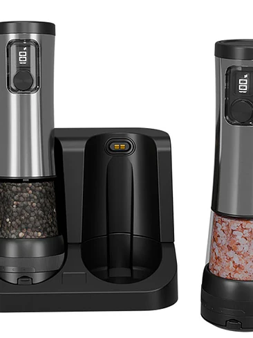 🔥✨Molino Eléctrico de Sal y Pimienta Recargable Premium🔥✨ 6