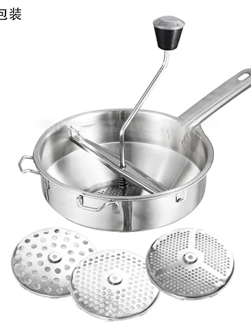 🔥🥔 ¡PRENSA / PASAPURÉ DE ACERO INOXIDABLE MULTIFUNCIONAL! 🥔🔥 8