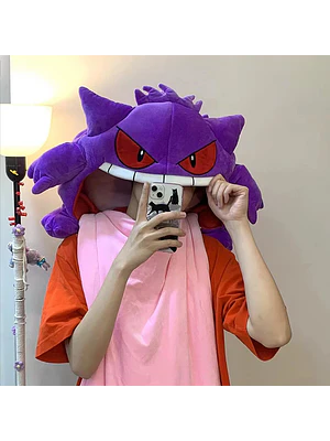 🎯🔥 PELUCHE GIGANTE GENGAR + MANTA / KIRBY ALMOHADA  – ¡EL REGALO PERFECTO QUE TODOS QUIEREN! 🔥🎯