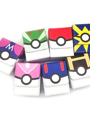 🎴⚡ PORTA CARTAS TCG ESTILO POKEBALL – MINI CARPETA PROTECTORA PARA CARTAS ⚡🎴 1