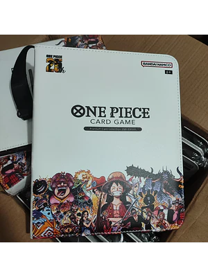 🎴🔥 CARPETA ONE PIECE CARD GAME 25TH EDITION – PORTA TCG PREMIUM 🔥🎴