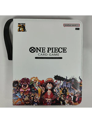🎴🔥 CARPETA ONE PIECE CARD GAME 25TH EDITION – PORTA TCG PREMIUM 🔥🎴