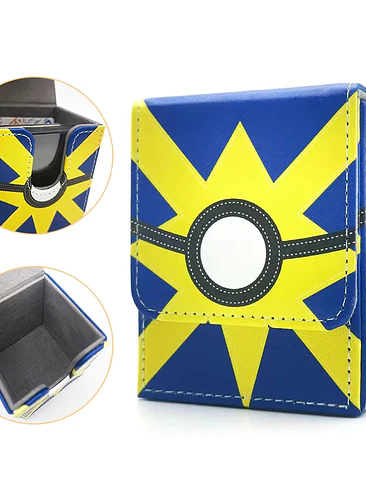 🎴⚡ PORTA CARTAS TCG ESTILO POKEBALL – MINI CARPETA PROTECTORA PARA CARTAS ⚡🎴 3