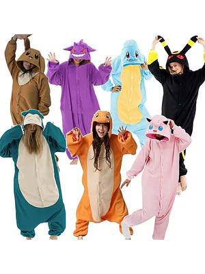 ⚡ ¡PIJAMAS TRANSFÓRMATE EN TU POKÉMON FAVORITO! ⚡
