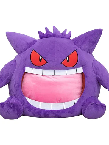 🎯🔥 PELUCHE GIGANTE GENGAR + MANTA / KIRBY ALMOHADA  – ¡EL REGALO PERFECTO QUE TODOS QUIEREN! 🔥🎯 5