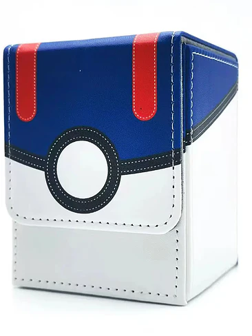 🎴⚡ PORTA CARTAS TCG ESTILO POKEBALL – MINI CARPETA PROTECTORA PARA CARTAS ⚡🎴 6
