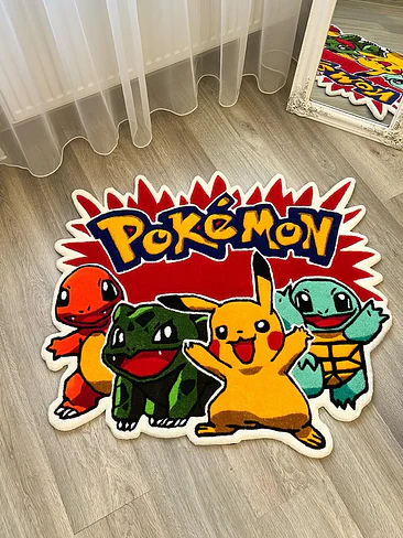 🎮✨ ALFOMBRAS GAMER DISEÑO ANIME – EDICIÓN COLECCIONABLE (POKÉMON & MÁS) ✨🎮 25