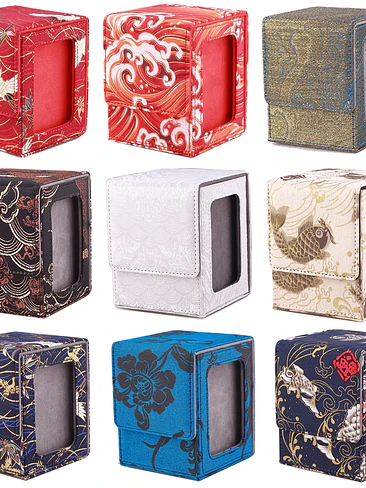 🎴✨ DECK BOX PREMIUM PARA CARTAS TCG – DISEÑOS EXCLUSIVOS ORIENTALES ✨🎴 1