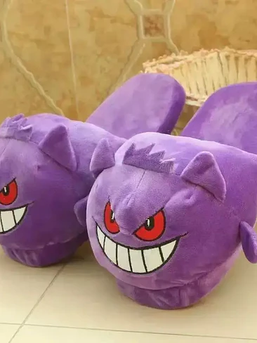 👻💜 PANTUFLAS GENGAR – EL MÁS TRAVIESO Y DIVERTIDO 💜👻 6