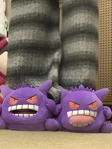 👻💜 PANTUFLAS GENGAR – EL MÁS TRAVIESO Y DIVERTIDO 💜👻 7