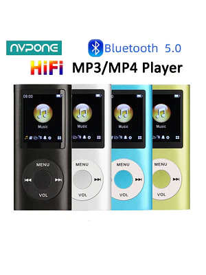 📱 ¡REPRODUCTOR MULTIMEDIA MP3 / MP4 NVPONE HIFI CON BLUETOOTH 5.0! 🎵⚡