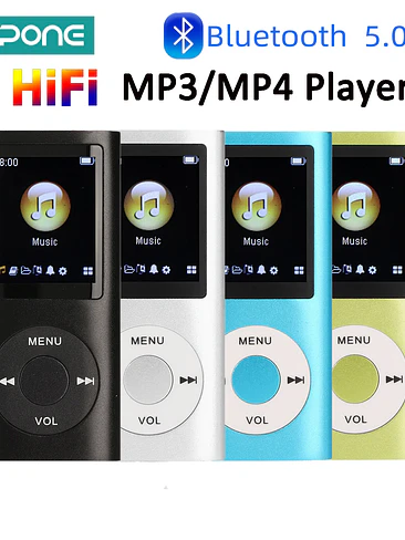 📱 ¡REPRODUCTOR MULTIMEDIA MP3 / MP4 NVPONE HIFI CON BLUETOOTH 5.0! 🎵⚡ 1